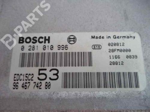 Engine control unit (ECU) CITROËN XSARA PICASSO (N68) 2.0 HDi | BP2466925M57 