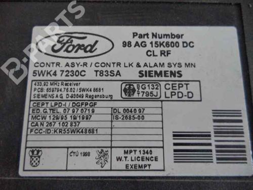 Comfort control module FORD MONDEO II (BAP) 1.8 TD | BP2470626M56 