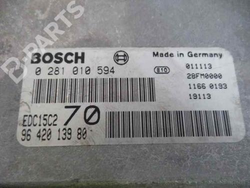 Engine control unit (ECU) PEUGEOT 206 Hatchback (2A/C) 2.0 HDI 90 | BP2465833M57 