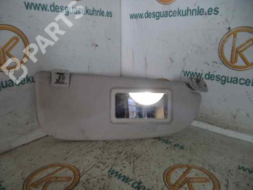 Used Right sun visor PEUGEOT 206 Hatchback (2A/C) 2.0 HDI 90 (90 hp) 2464691