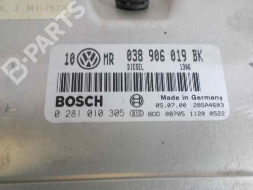 Engine control unit (ECU) VW PASSAT B5 (3B2) 1.9 TDI | BP2461429M57 