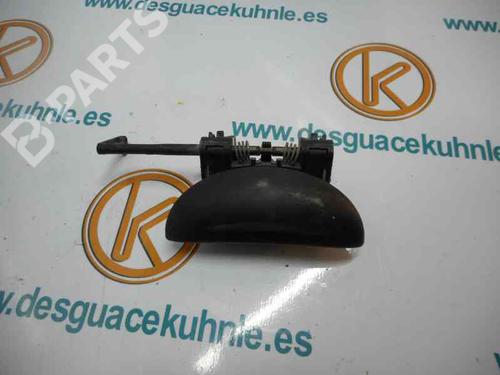 Used Front right exterior door handle PEUGEOT 206 Hatchback (2A/C) 1.9 D (69 hp) 2461998