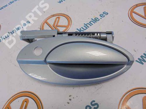 Used Front right exterior door handle CITROËN C5 III (RD_) 2.0 HDi (RDRHD8, RDRHDJ, RDRHR8, RDRHRJ) (136 hp) 2475534