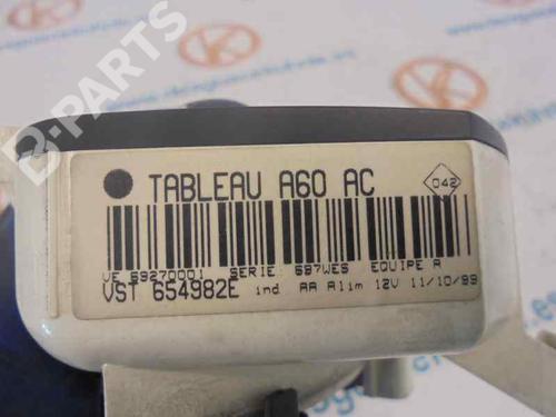 Climate control RENAULT CLIO II (BB_, CB_) 1.9 D (B/CB0E, BB0J) | BP2461138I5 