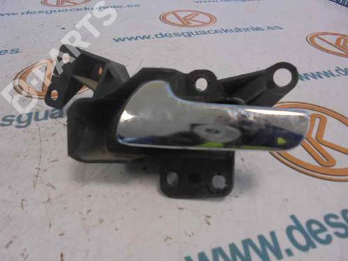 Used Rear left interior door handle OPEL ZAFIRA A MPV (T98) [1999-2006]  3219326