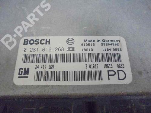 Engine control unit (ECU) OPEL ZAFIRA A MPV (T98)  | BP2461615M57 