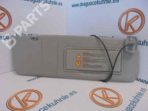Used Right sun visor RENAULT ESPACE III (JE0_) 3.0 V6 24V (JE0G, JE0R) (190 hp) 2496133