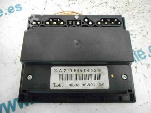 Used Comfort control module Comfort control module MERCEDES-BENZ E-CLASS (W210) E 300 D (210.020) (136 hp) 2483276 2483276