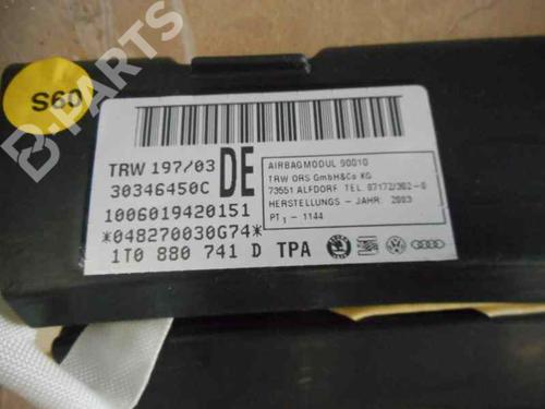 Left curtain airbag VW TOURAN (1T1, 1T2)  | BP2473860C11 