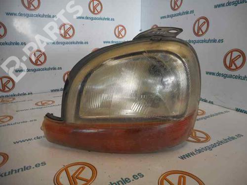 Used Left headlight RENAULT KANGOO (KC0/1_) D 65 1.9 (KC0E, KC02, KC0J, KC0N) (64 hp) 2457395