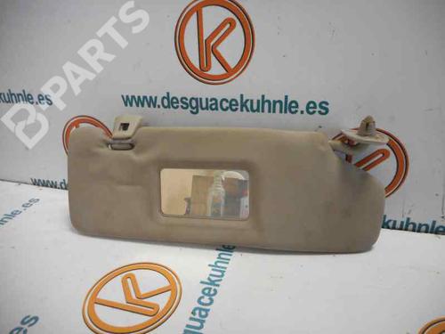 Right sun visor FORD FIESTA III (GFJ) 1.3 (60 hp) 2450536