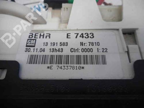 AC Styreenhet / Manøvreringsenhet OPEL MERIVA A MPV (X03)  | BP2477022I5 