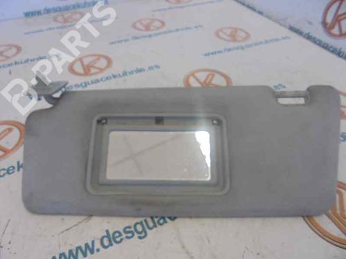 Left sun visor MERCEDES-BENZ E-CLASS (W210) E 270 CDI (210.016) (170 hp)null