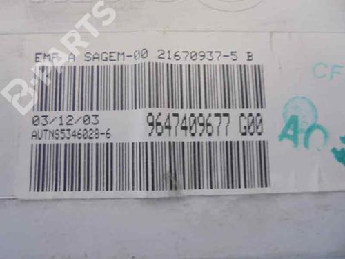 Elektronisk modul CITROËN XSARA Coupe (N0) 1.4 HDi | BP2449085M83 