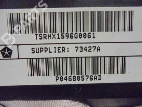 Right curtain airbag CHRYSLER VOYAGER IV (RG, RS) 2.8 CRD | BP2447993C12 