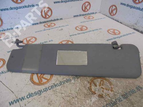 Left sun visor MERCEDES-BENZ VITO Van (W638) 112 CDI 2.2 (638.094) (122 hp) 2488373