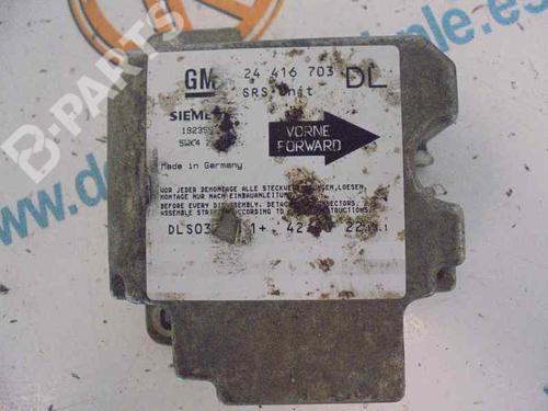 Kollisjonspute styreenhet OPEL ASTRA G Hatchback (T98) 1.6 (F08, F48) (84 hp) 2483634