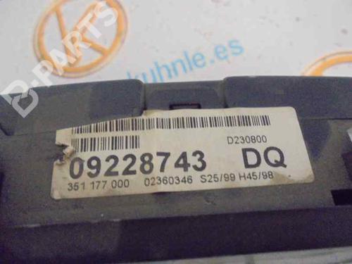Kombinert Instrument OPEL ASTRA G Hatchback (T98) 1.7 DTI 16V (F08, F48) (75 hp) 2447599