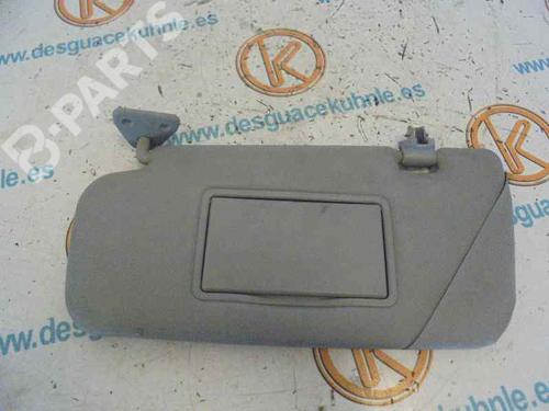 Used Left sun visor NISSAN PRIMERA Hatchback (P12) [2002-2025]  2464040