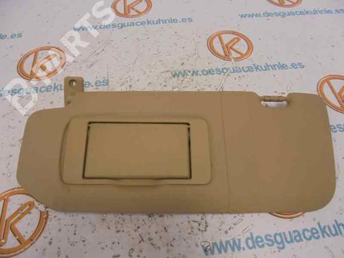 Used Left sun visor MERCEDES-BENZ R-CLASS (W251, V251) R 350 CDI 4-matic (251.022, 251.122) (224 hp) 2456644