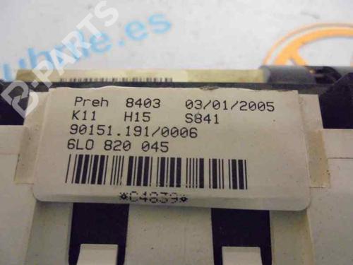 Climate control SEAT IBIZA III (6L1)  | BP2805129I5 