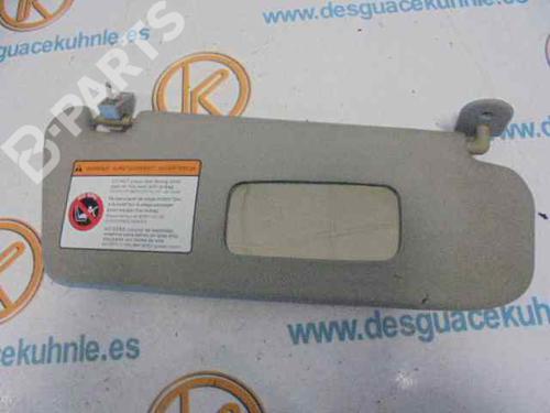 Used Right sun visor CHEVROLET AVEO / KALOS Hatchback (T200) 1.4 16V (94 hp) 2714175