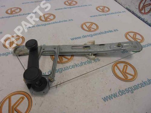 Rudehejsemekanisme venstre bagtil FORD FOCUS I (DAW, DBW) 1.6 16V (100 hp) 3150219