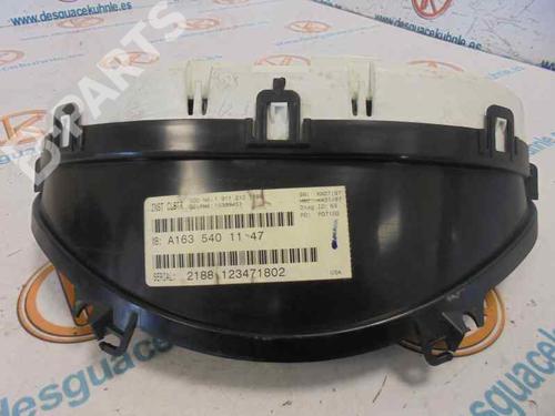 Kombinert Instrument MERCEDES-BENZ M-CLASS (W163) ML 320 (163.154) | BP3175843C47 