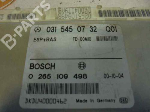 ESP ECU MERCEDES-BENZ E-CLASS (W210) E 270 CDI (210.016) | BP3354881M58 