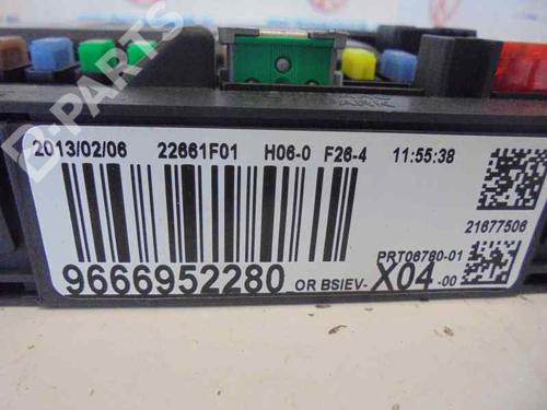 Fuse box CITROËN C1 (PM_, PN_) 1.0 | BP3354850E1 