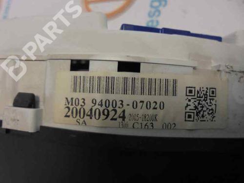Instrument cluster KIA PICANTO I (SA) 1.1 | BP3365425C47 