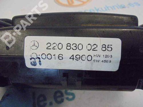 Climate control MERCEDES-BENZ S-CLASS (W220) S 400 CDI (220.028, 220.128) | BP2488264I5 