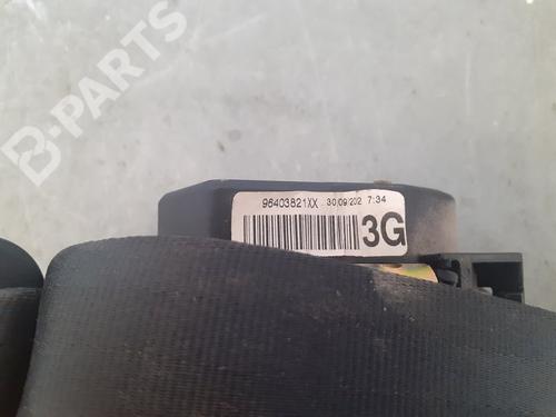 Rear right seatbelt PEUGEOT 307 Break (3E)  | BP10118009I28 