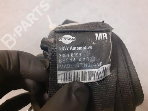 Rear right seatbelt NISSAN MICRA III (K12)  | BP9277213I28 