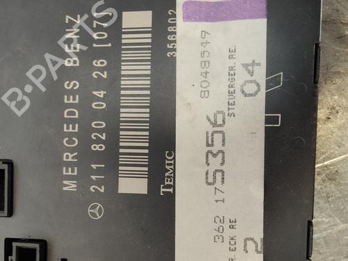 Elektronisk modul MERCEDES-BENZ E-CLASS (W211) E 270 CDI (211.016) | BP27512133M83 