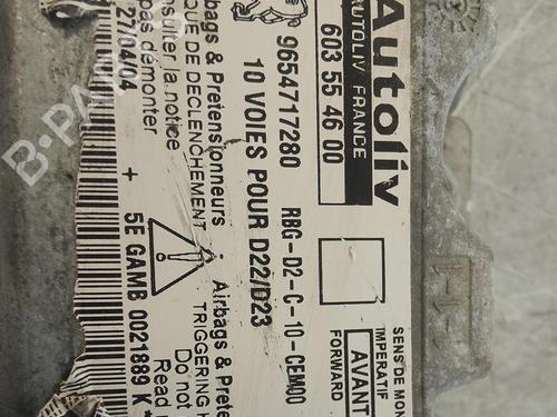 ECU airbags PEUGEOT 407 (6D_)  | BP13940377M53 