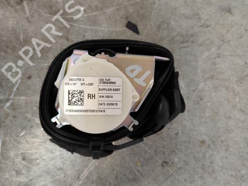Used Rear right seatbelt Rear right seatbelt FIAT 500L (351_, 352_) [2012-2026] 33694743 33694743