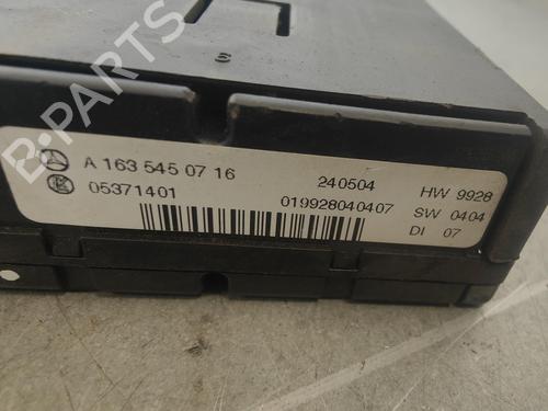 Elektronisk modul MERCEDES-BENZ M-CLASS (W163) ML 270 CDI (163.113) | BP15670967M83 