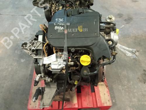Used Engine Engine RENAULT MEGANE I (BA0/1_) 1.9 dTi (BA08, BA0N) (98 hp) 2482892 2482892