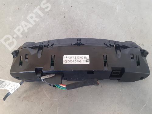 Climate control MERCEDES-BENZ E-CLASS (W211) E 270 CDI (211.016) | BP9676459I5 