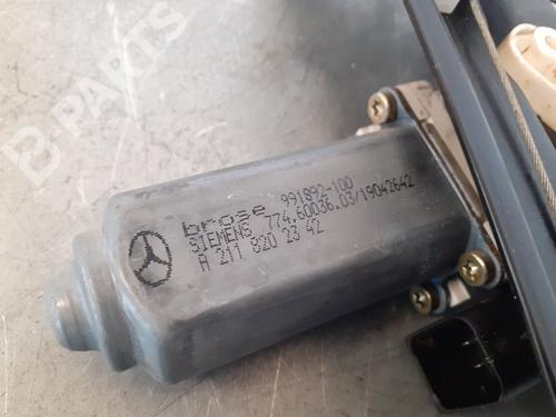 Rear right window mechanism MERCEDES-BENZ E-CLASS (W211) E 270 CDI (211.016) | BP8507893C25 