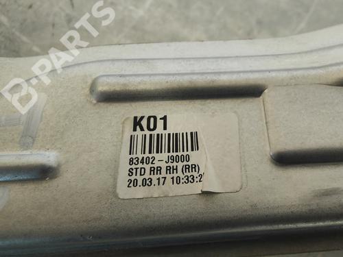 Rear right window mechanism HYUNDAI KONA (OS, OSE, OSI)  | BP11513548C25 