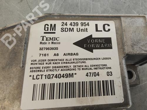 Kollisjonspute styreenhet OPEL CORSA C (X01)  | BP11869169M53 