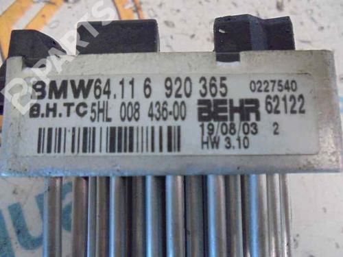 Heater resistor BMW 3 (E46)  | BP11662649M108