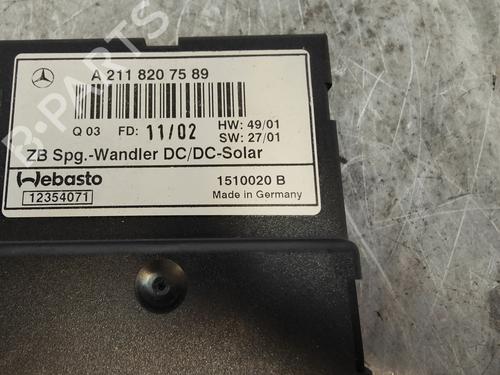 Elektronisk modul MERCEDES-BENZ E-CLASS (W211) E 270 CDI (211.016) | BP27719351M83 