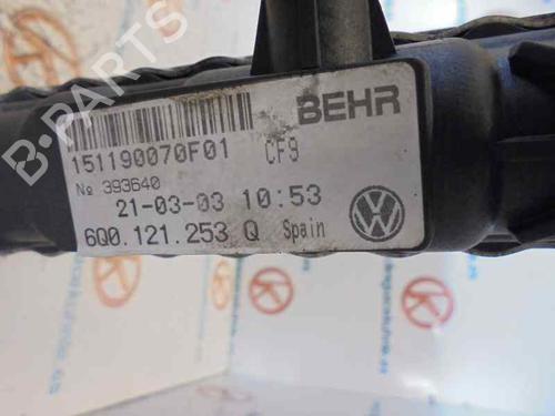 Water radiator VW POLO (9N_, 9A_) 1.9 SDI | BP3509455M31 