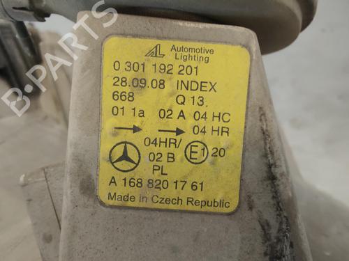 Left headlight MERCEDES-BENZ A-CLASS (W168)  | BP17638355C28 