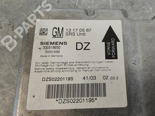 ECU airbags OPEL VECTRA C (Z02)  | BP11860538M53 