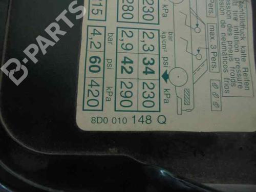 Klapa wlewu paliwa AUDI A4 B5 (8D2) 2.5 TDI | BP5403781C131 