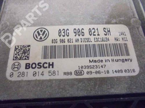 Engine control unit (ECU) SEAT LEON (1P1) 1.9 TDI | BP2805089M57 